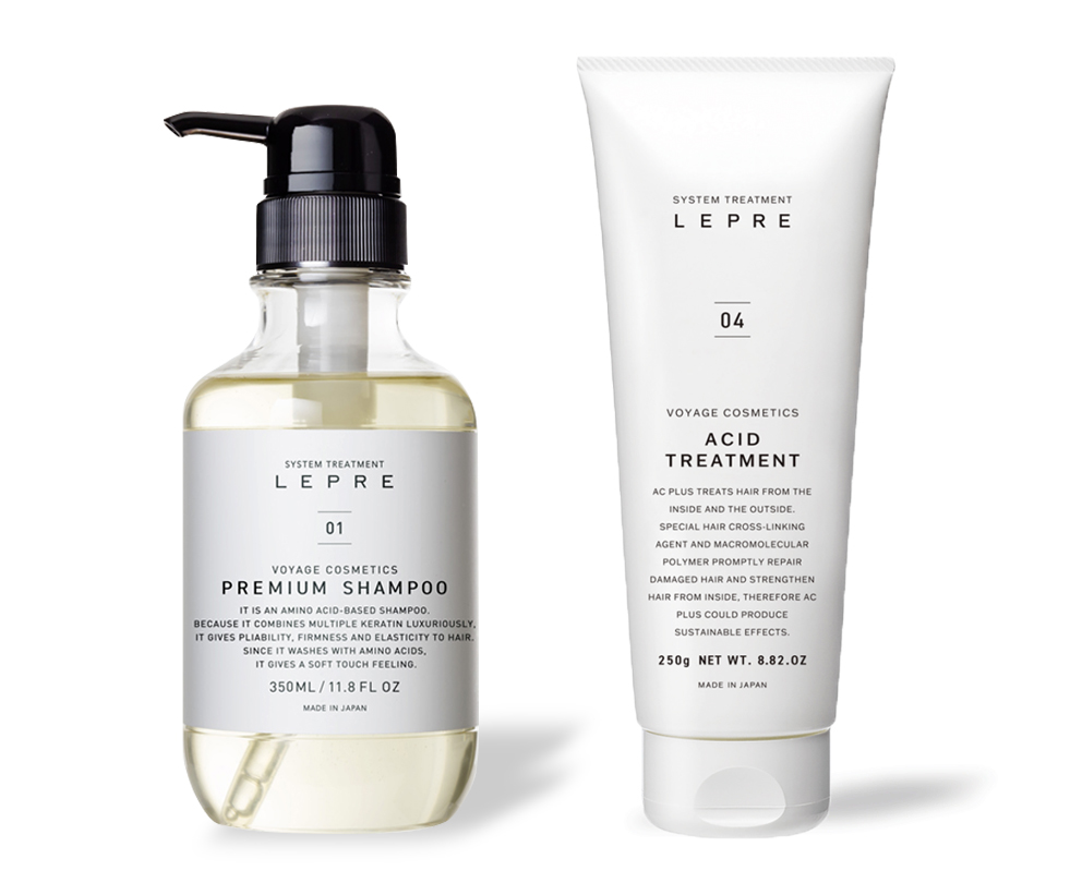 lepreプレミアムシャンプー,アシッドトリートメント